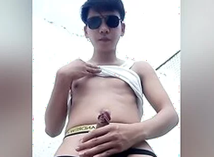 Asian With Big Veiny Cock Cums Twice Outdoor Pinoy Jakol Sa Construction Site