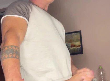 Mr Guru Standing Wank Before I Go Out