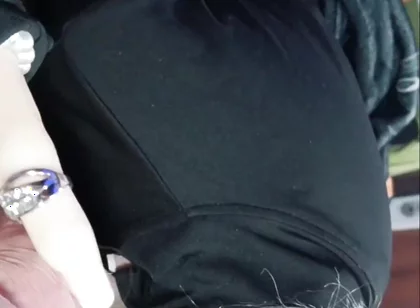 Hannah Plays with My Sperm!