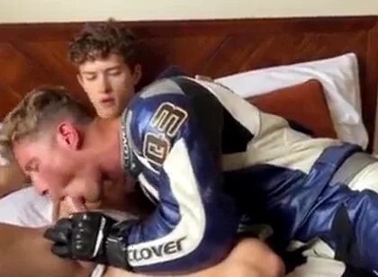 Biker daniel knight sucking cock