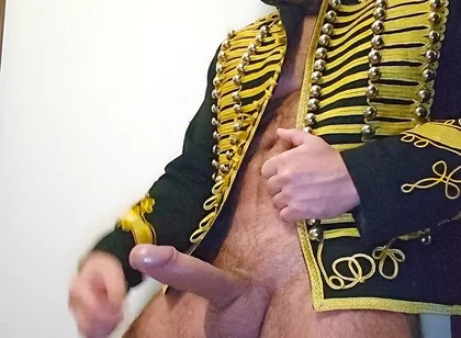 Daddy Huge Cock Masturbating