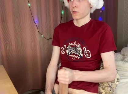 23cm Cock Explodes After Teasing Sensitive Head