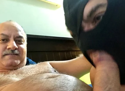 Daddy Chris Barebacks a Fag 23