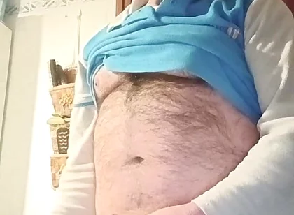 A Wank in My Bathroom Before Going to Sleep!