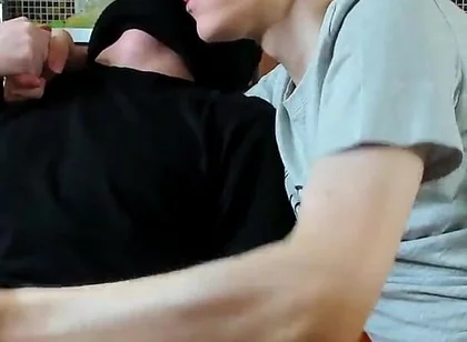 I Like to Jerk My Buddy's Dick When He Is Visiting Me!