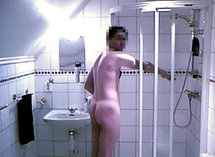 Humping Pee and Shower Masturbation
