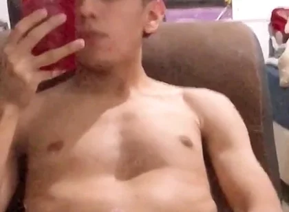 Getting horny until i show you my shaved boy pussy and cock