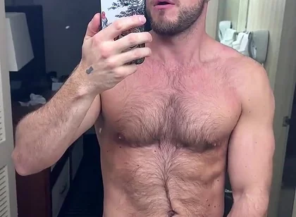 Just Shooting a Big Ass Load