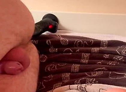 Cumming In Chastity From Bbc Velvet Thruster