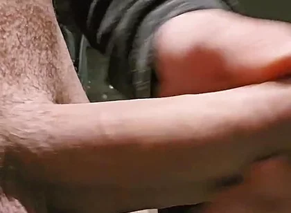 Young Cock Squirts a Lot of Cum Because of Women Moaning