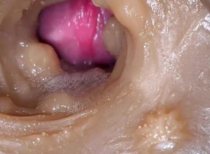 Precum in My Pussy Camera in Vagina 4K