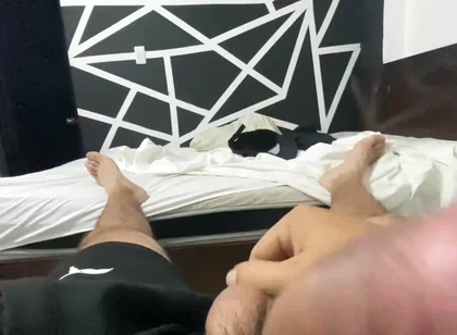 My Stepmother Interrupts Me While I'm Masturbating in My Room.