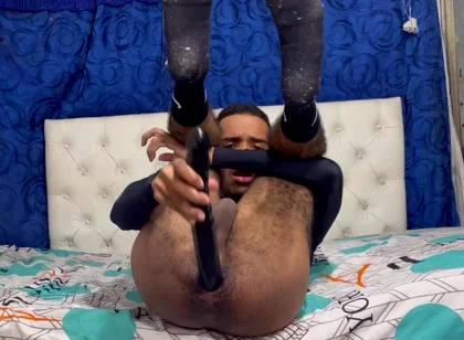 I Arrived From the Gym and Ended up Playing with My Huge Dildo