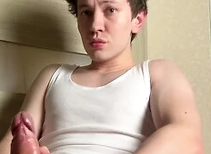 Cute Twink Wanking & Cumming Hard In Front Of His Stepdaddy - Rushlight Dante