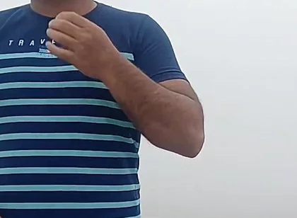 Indian Daddy Takes off His Clothes in Freezing Winter Fog
