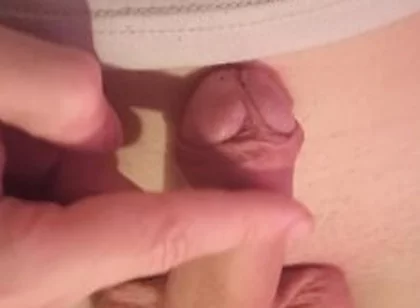 Fingering Her Dick In Green Panties, Different Angles