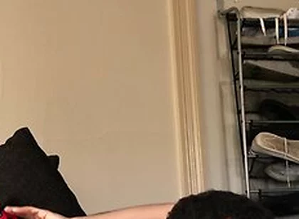 Red Bone In Fucking My Big Red Dildo In The Ass