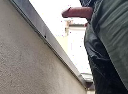 Peeing In My Pants Watching From The Balcony