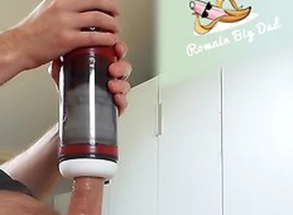 Strong Sucking Male Masturbator Intense