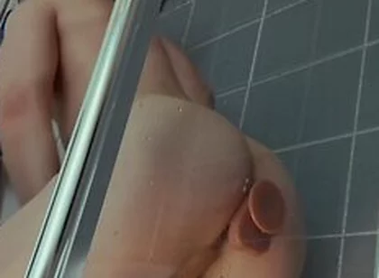 Shower Dildo In Horny Xxx Clip Homo Muscle Incredible , Watch It