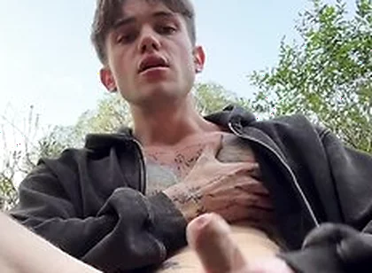 Im Not Going To Wait With Jerking Off Until I Get Home From My Hike