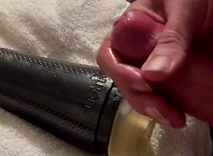 Hard Throbbing Cock Pissing Till I Cum