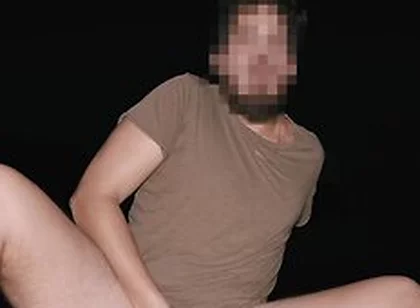 Public Dildo In Park At Night