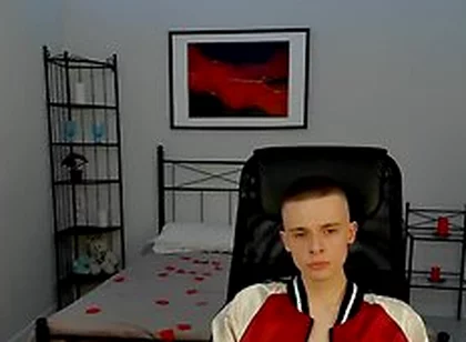 Blonde Twink Gay Masturbate With Big Dick Fuck Soo Hard