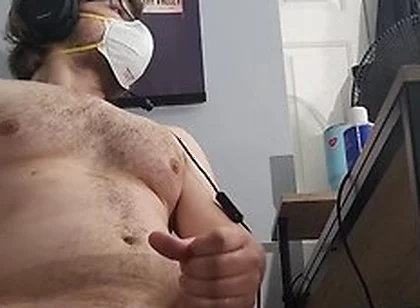Solo Bisexual Male Masturbating To Porn To Orgasm. First Video!