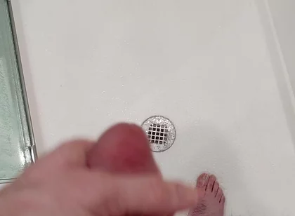 Jerking It in the Hotel Shower Stall