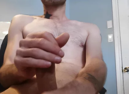 Jerk My Huge Dick and Blow My Morning Load