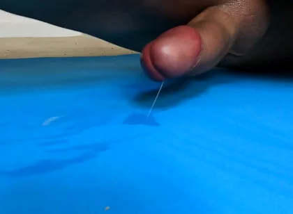 I'm Stuck to My Mat with My Sticky Precum