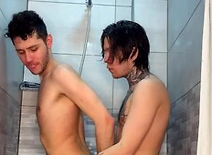 Harry Jen Fucked A Guys Sweet Ass In The Shower