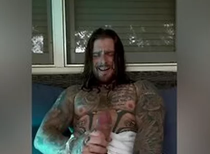 Horny College Hunk Jerk Off And Moaned After A Bath