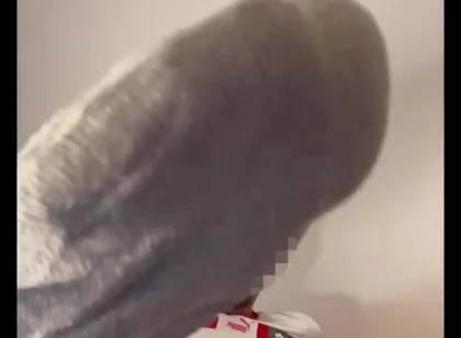 Arab Football Player Jerks off His Fat Cock and Asks for Feet and Socks Worship