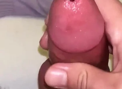 Teen CBT Edging Dick Sounding Cum