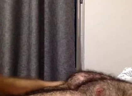 Muscle Latino Masturbates Until Cum In His Hand