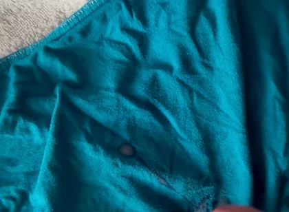 Cum on Wife’s Panties 3