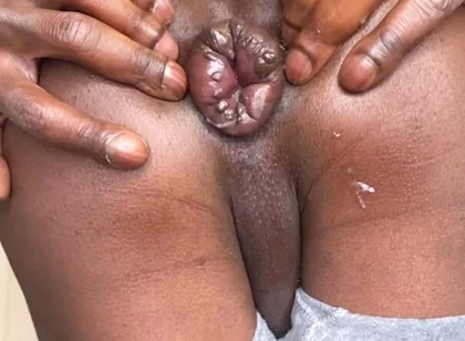 Black Boy Little Buttcheeks Huge Asshole - Starring Dj Buttpussy