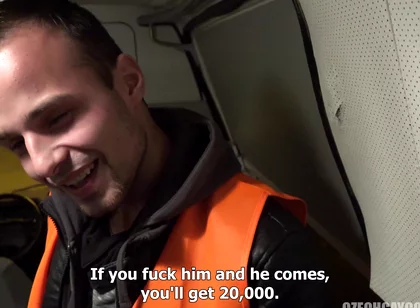 Czech Gay Couples 5 Parking Lot Punishment - Fresh Meat Wrecked in a Company Car