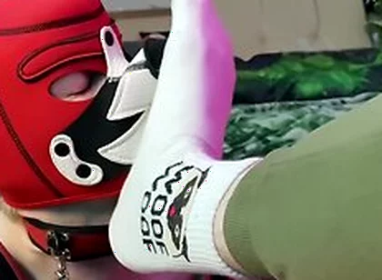 Young Top Plays With His Puppys Hole, Fucks With Toys