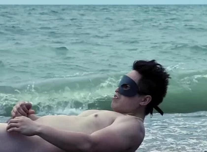 Spotted: the Ocean’s Personal Hype Man. Waves Crashing, Muscles Glistening, and Absolutely Zero Chill.