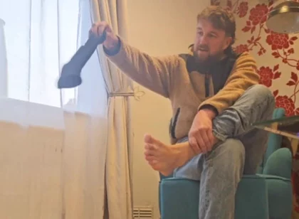 Sweaty Boot and Feet Worship After a Hards Day Work