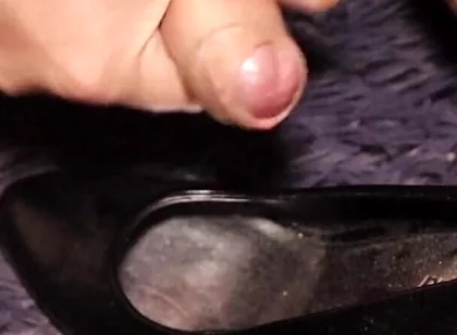 Cum on High Heels