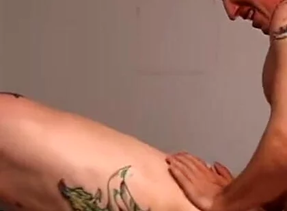 Straight Stud Nate Fucks Axe!