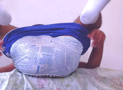 Very Horny - Sweat, Ripped Underwear and Peeing