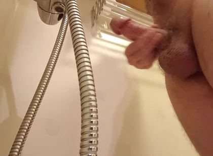 December Bathroom Cumshot