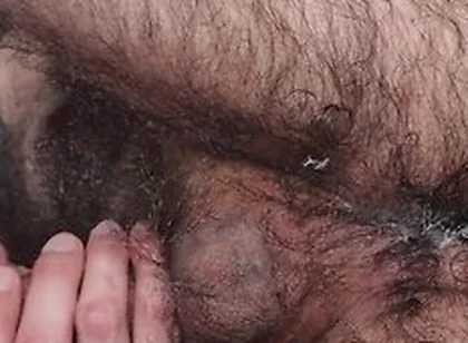 Louivmane Gay Hairy Bear Edging Creampie In His Asshole