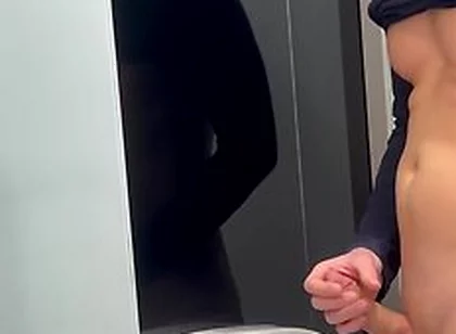 Cruising At Urinals With Horny Married Guy