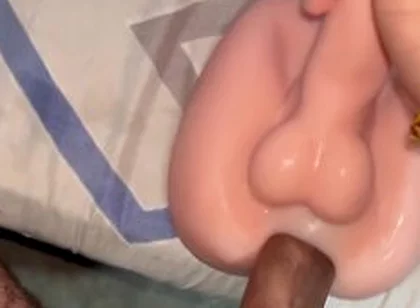 Masturbating With A Sex Toy